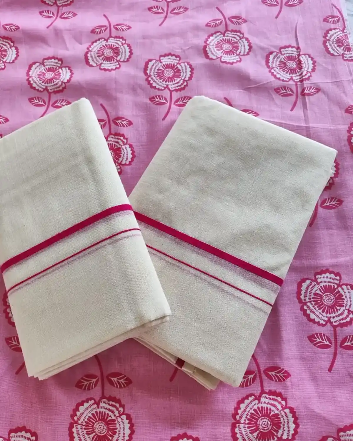 Nandhana- Pink Puliyilakkara - Image 2