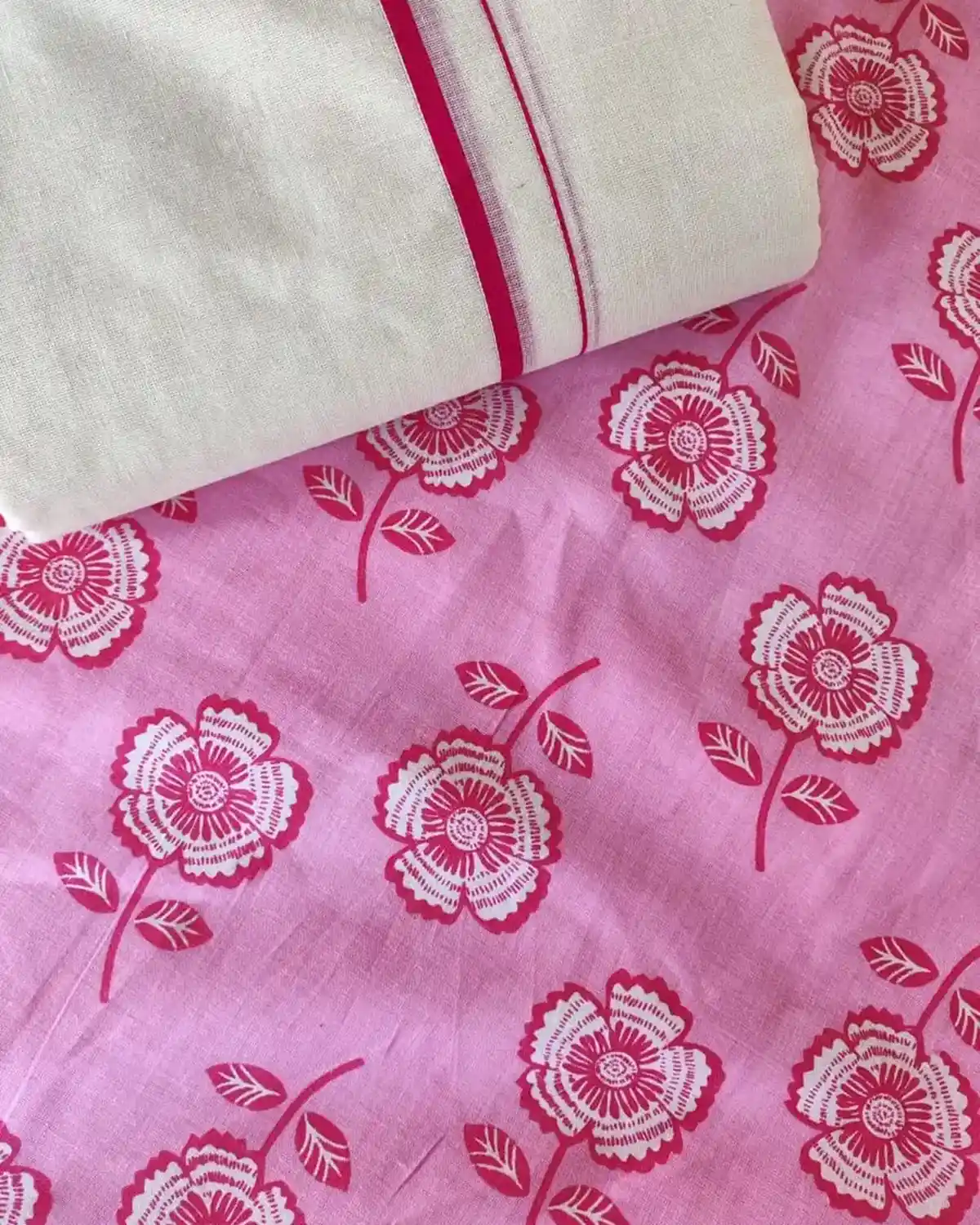 Nandhana- Pink Puliyilakkara - Image 4