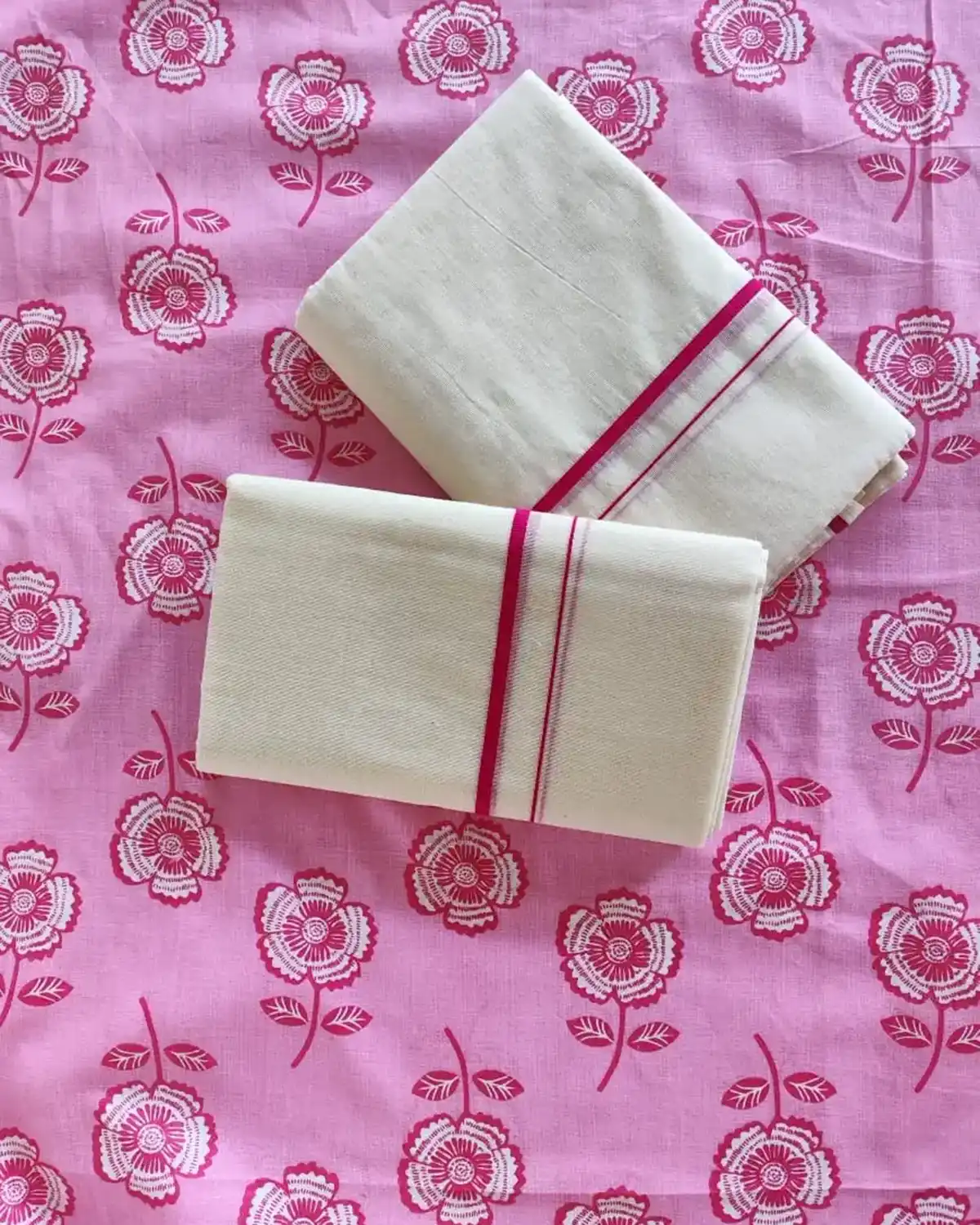 Nandhana- Pink Puliyilakkara - Image 5